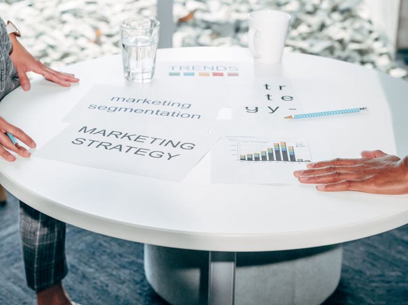 content marketing strategy workspace